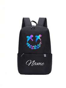 A Custom Gym Backpack With Personalized Name Or Holiday Message. 2 Pieces Mini Combo Bag. - Text 1 - View 4