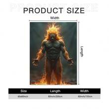 A Muscular, Muscular Male Figure With A Fiery Mane And Glowing Red Eyes, Standing In A Dramatic Pose Surrounded By Flames_00001_Personalized Blankets  Friend Blankets  Comfort Blankets  Family Gifts  Wedding Gifts  Birthday Gifts  Friend Gifts  Washable Comfort Gifts  Warm Comfort  Unique Personalized Ideal Gifts  Boyfriend Gifts  Dad Gift  Mom Gift  Ideal Friend Gift  Friend  Dad  Family  Mom  Friend Anniversary  Valentine's Day  Mother's Day  Birthday  Father's Day  Christmas  Wedding  Sofa Decor  Bed  Lovely Animal Blankets  The Best Blankets  Christmas Gifts  Personalized Gifts  Children's Gifts  Washable  Car  Tea Room  Bedroom  Living Room  Bathroom  Dining Room  Holiday Blankets  Gift Blankets  Soft And Fluffy Multi-Purpose Outdoor Beach Camping Pet Office Blanket  Flannel Decorated Holiday Blanket  Warm  Soft  Unique  Pet  Girlfriend  Graduation  Housewarming  Wedding  Flannel  Soft And Warm Year-Round Blanket  Autumn Home Decor - Picture Color - View 7