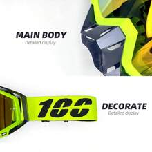 High Quanlity Motorcycle Glasses Goggles Motocross Goggles Helmet MX Moto Dirt Bike ATV Ski Outdoor Sports Glass Scooter Googles