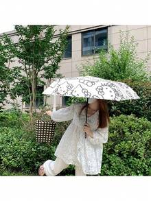 SANRIO 1 chiếc ô gấp Hello Kitty, thiết kế hoạt hình dễ thương, nhỏ gọn và di động, chống tia UV, chất liệu PP, phụ kiện ngoài trời chống tia UV dành cho nữ, ô gấp 3 lần hình hoạt hình dễ thương, thích hợp cho hoạt động ngoài trời, du lịch và đi học - Món quà lý tưởng cho Giáng sinh, Halloween, mùa xuân hè, quà tặng cho phù dâu, trang trí phòng ngủ, bãi biển, du lịch, dành cho nam, dành cho nữ, kỳ nghỉ, Ngày Quốc tế Phụ nữ, đồ dùng cần thiết khi đi du lịch, quà cưới, Y2K, phòng ngủ, phụ kiện xe hơi dành cho nữ, trang trí nhà bếp, đồ dễ thương, ngoài trời, sân vườn, đồ dùng cần thiết khi đi du lịch, đồ dùng di động, đồ dùng cần thiết cho bãi biển, mùa tốt nghiệp, lễ tốt nghiệp, lễ trao bằng tốt nghiệp, quà tốt nghiệp, quà tốt nghiệp, quà tốt nghiệp, chúc mừng tốt nghiệp, chúc mừng người tốt nghiệp, thủ khoa, hoàn thành trường học, tiệc tốt nghiệp, đồ dùng cần thiết ngoài trời, đồ dùng di động khi đi bộ đường dài, đồ dùng cần thiết khi cắm trại, dụng cụ di động, đồ dùng cần thiết mùa hè, đồ dùn - Nhiều màu - Xem 9