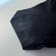 CHILDREN'S COMFORT SHORT SLEEVE T-SHIRT - 黑色 - 查看 4