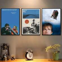 1 pieza Pintura en lienzo del cartel de la película "La eterna luminosidad de una mente sin recuerdos", decoración moderna para la pared del hogar, sala de estar, dormitorio o bar, sin marco