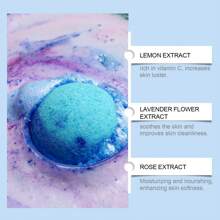 Bubble Bath Ball Fragrance Moisturizing Floral Foam Soft Lasting Fragrance Cleaning Skin Botanic Bubble Bath Ball