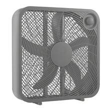 20" 3-Speed Portable Box Fan, FB50-16HI, New, Indigo - Silver - View 2