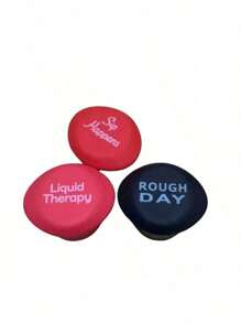 1pc Random Color, New Wine Bottle Stopper, Silicone Seal Creative Wine Stopper, Multifunctional Bottle Cap, Halloween And Christmas Party Supplies