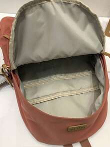 Waterproof Casual College Style Backpack For Women - Red - View 4