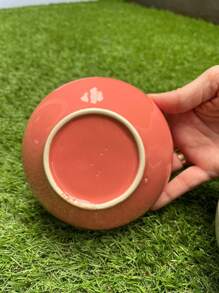 Kit 6 Bowls de Cerâmica Premium 400ml Cores Sortidas Exclusivas Jogo de Tigelas para Sobremesa