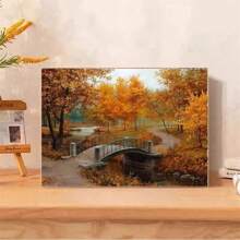 SNA 2025 Stil nou Peisaj Natură Toamnă Aurie Kit de broderie DIY Cusătură în cruce Set de lucru manual Ață de pânză imprimată Kit DIY pentru acasă Meșteșuguri Kit de broderie brodată Kituri de cusătură în cruce Kit de croșetat Kit de ace de perforat Accesorii de cusut Kit de cusut Ață de broderie Kit de artizanat Materiale de cusut Modele de cusut Consumabile de croșetat Kit de broderie Model de cusut pentru începători