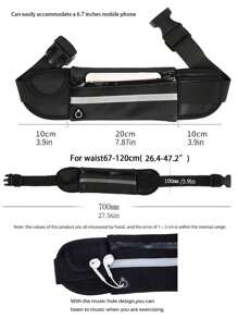 Running Waist Pack Outdoor Riding Outdoor Sports Fitness Sports Men's Waist Pack Women's Waist Pack Marathon Waist Pack Waterproof Anti-Theft Bag Cell Phone Bag Travel Accessories Tight Riding Waist Pack Casual Sports Bag New Simple And Convenient Satchel Bag Professional Athletes Waist Pack Cell Phone Pouch Multi-Pocket Storage Waist Pack Key Pouch