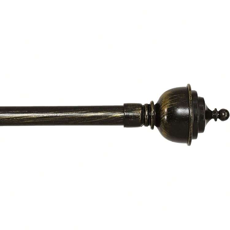 Curtain Window Rods - 黑色和金色 - 查看 1