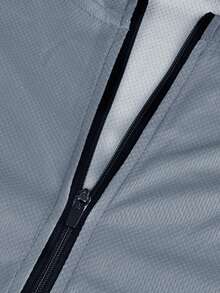 X-TIGER Maillot de cyclisme pour hommes à manches courtes avec zip 1/2 et 3 poches arrière, anti-transpiration, couleur noire, veste de cyclisme - Gris - Voir 6