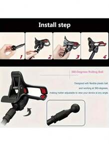 Heavy-Duty Gooseneck Tablet Holder With 360° Rotating Spiral Base | Adjustable Lazy Arm Phone & Tablet Mount For Bed, Office, Kitchen & Gym | Hands-Free Viewing At Perfect Angles | Gift-Ready For Students, Remote Workers & Cooking Enthusiasts