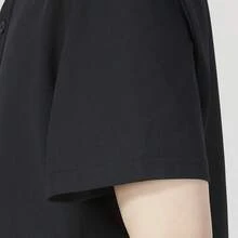 Under Armour 男士 2026 新款训练健身休闲 Polo 衫，透气短袖，23500507-001 - 黑色 - 查看 5