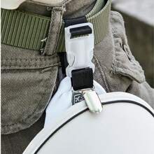 1pc Adjustable Luggage Strap, Luggage Strap, Hat Clip, Water Bottle Shoulder Strap, Clothing Clip, With Hat Clip And Water Bottle Shoulder Strap, Travel Suitcase Travel Safety Carrying Strap, Multifunctional Luggage Strap, Can Be Hung On Waist Belt Backpack Luggage, Suitable For Hiking, Fishing, Travel, Travel Accessories, Travel Essentials, Cruise Essential Items