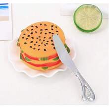 1件/10件/20件/40件定制高级派对餐具配礼盒，定制个性黄油刀，日式黄油刀，奶酪甜点抹刀，果酱刀加厚不锈钢西餐刀，馈赠亲朋好友的礼物，馈赠朋友的礼物，节日，婚礼，生日，定制派对小礼物 - 彩色 - 查看 4