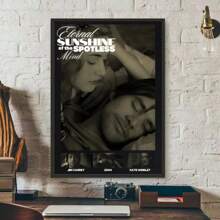 1 pieza Pintura en lienzo del cartel de la película "La eterna luminosidad de una mente sin recuerdos", decoración moderna para la pared del hogar, sala de estar, dormitorio o bar, sin marco