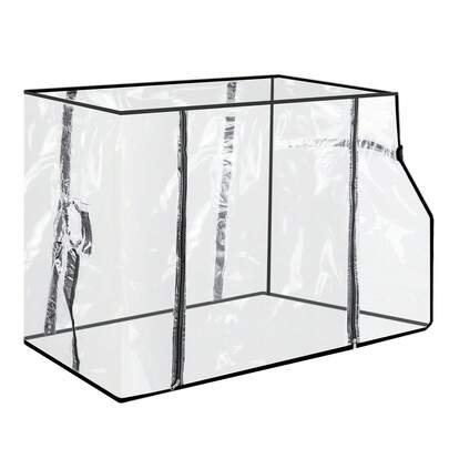 Folding Wagon Rain Cover Clear Folding Trolley Cart Rain Cover Camping Trolley Rain Cover Collapsible Garden Wagon Rain Cover For Use With Covered Storage Wagon