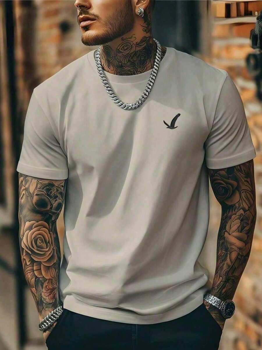 AGUIA Men's T-Shirt 100% Cotton Shirt Premium Mesh Blouse New Arrival For Women