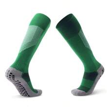 Mine Craft 1 Pair Of Youth Team Sports Socks, Children's Football Socks, Anti Slip Sports Socks, Suitable For Teenagers For Training And Outdoor Activities, Wear-Resistant, Suitable For Boys And Girls Aged 8-12 Nick 90s