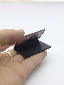 Mô hình máy tính xách tay thu nhỏ, đồ chơi giả vờ chơi. Mô hình văn phòng tí hon chân thực, mô hình máy in mini để trang trí nhà cửa, sổ tay có thể gập lại, máy in di động, phụ kiện văn phòng cho nhà búp bê. - Nhiều màu - Xem 5