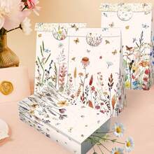 LaVenty 野花主题礼品袋糖果礼品袋适用于鲜花新娘送礼会性别揭晓生日婚礼派对配饰 - 彩色 - 查看 3