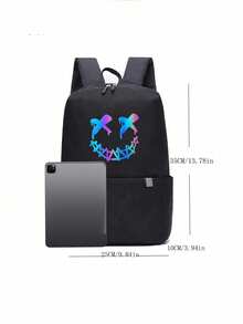 A Custom Gym Backpack With Personalized Name Or Holiday Message. 2 Pieces Mini Combo Bag. - Text 1 - View 9