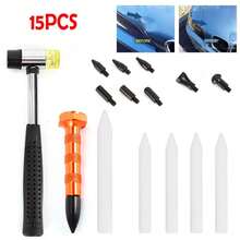 YUNRUX Rebound Mandrel Dent Repair Dent Removal Tool Dent Dent Remover Sets 15x Dent Removal Tool Set Car Dent Repair Sets Dent Lifter Dent Removal Tool