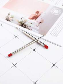 10 Multi-Purpose Ballpoint Pen Refills, Universal Refill Length 10cm, International Standard Refills For School, Office, Ballpoint Pen Refills For Click Pens, 1mm Medium Nib, Parker Refills Compatible - Multicolor - View 11