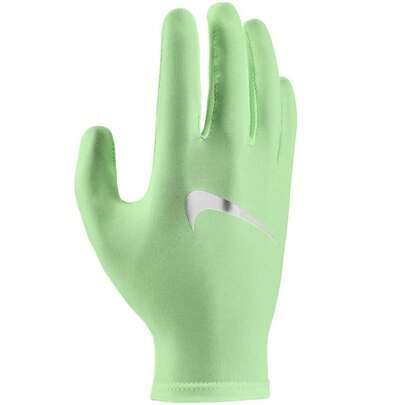 Nike DriFIT Running Gloves (Green)