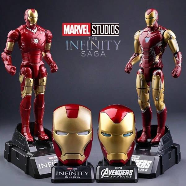Disney Marvel's Actiefiguur, Avengers Spider-Man Speelgoed, Verzamelbaar Poseerbaar Modelfiguur, Transformeerbaar, Beweegbare Gewrichten, PVC Materiaal, Geschikt voor Thuis, Auto, Kantoor, Slaapkamerdecoratie, Perfect Cadeau