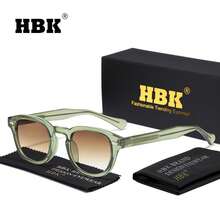 Gafas con montura clásica HBK, estilo de moda casual, retro ovalado, color único, decoración diaria y de ocio para primavera y verano, con empaquetado completo para playa, vacaciones, exterior y viajes - K39768 - Ver 7