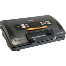 Liquid Vacuum Sealer,120W Powerful 90Kpa Sealer For Liquid Food Storage,Household 10-In-1 Function,Easy Hand-Lock,Double Pump Vacuum Sealer Machine With Bags Storage, Built-In Cutter,Orange Color