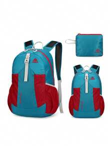 1 Stück Campus Rucksack, leichter faltbarer Outdoor-Sport Rucksack, für Schulmaterial, Rückkehr zur Schule Schulrucksack - Verschiedenfarbig - Übersicht 21