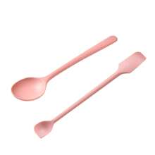 Keidason 2-In-1 Multifunctional Silicone Butter Spatula/Jam Spoon ,Dual-Head Available, Clean Peanut Butter Jar Gadget,Kitchen Gadget For Cream, Cooking & More