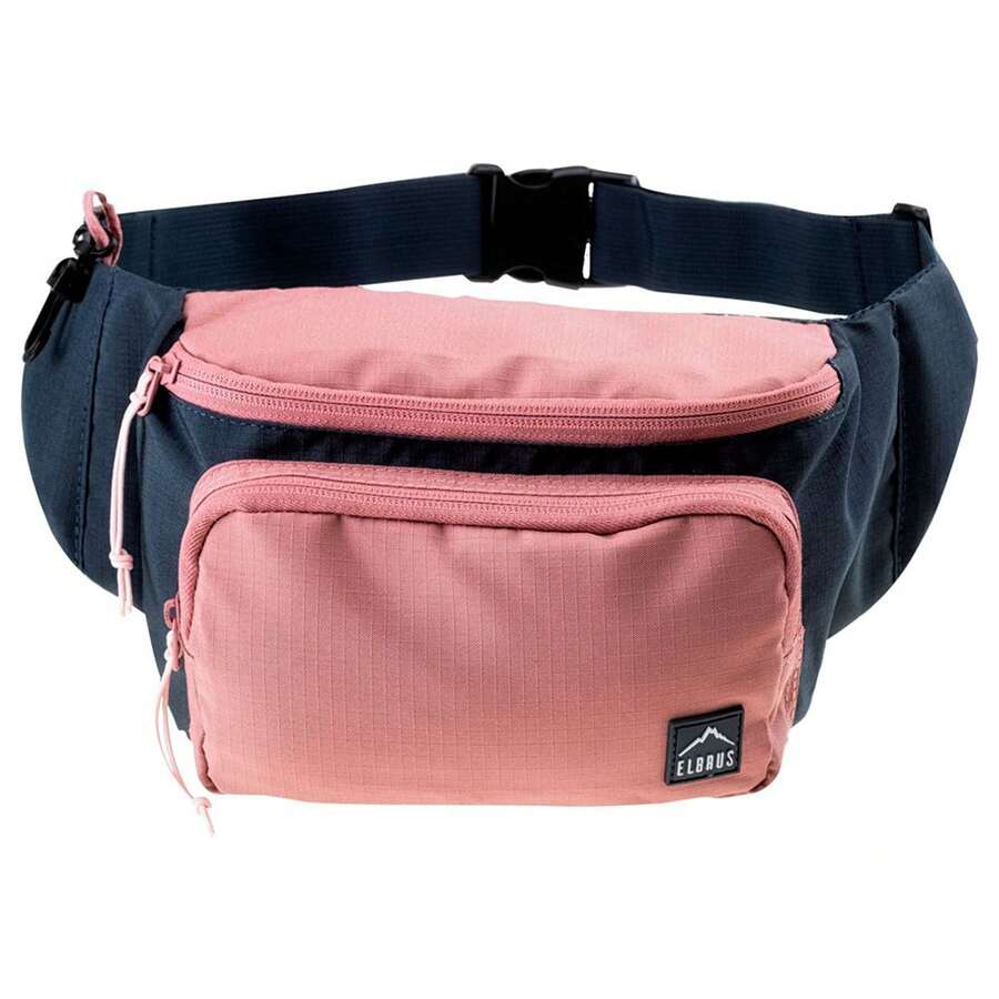 Elbrus Contrast Waist Bag (Midnight Navy/Ash Rose) - Navy Blue - View 1