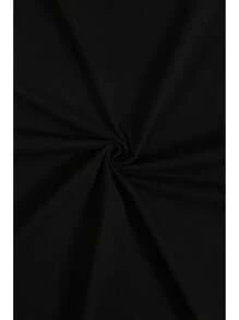 Casual Polyester Crew Neck T-Shirt With Graphic "PACIENCIA 1%" Print- 100% Polyester Knit Fabric, Regular Length, All-Season, Solid Color With Front Drawing Design