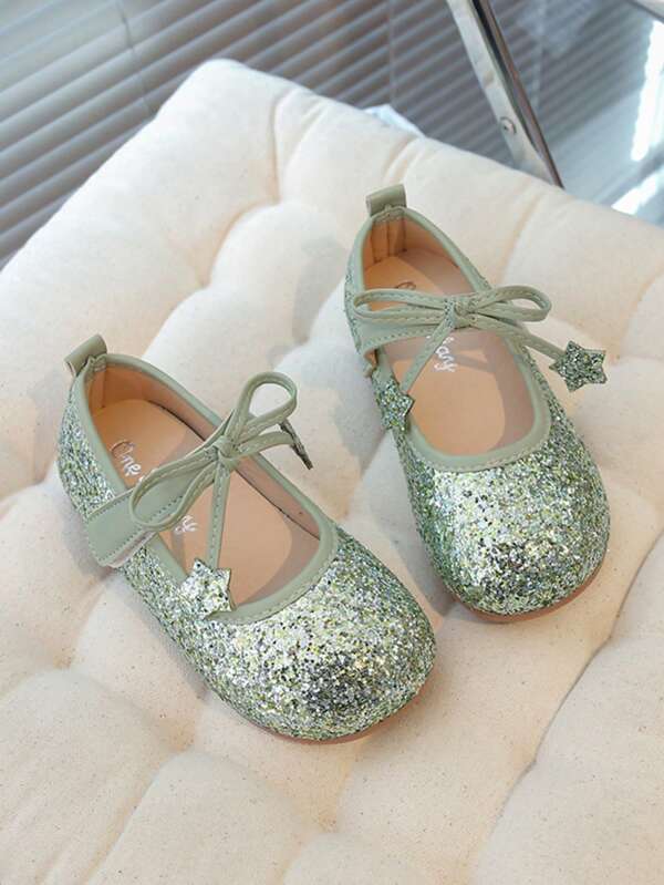 Girls' Crystal Shoes, Spring/Autumn New Style Children Princess Shoes