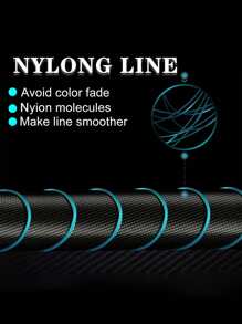SOUGAYILANG 1Pc 100m/500m 5Colors Nylon Fishing Line High Quality Low Water Absorption High Abrasion Resisitance For Carp Fish Wire