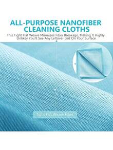 1/5/10/20pcs Super-Soft Microfiber Cleaning Towels - Streak-Free, High-Performance Towels For Dishwashing, Kitchen, Bathroom, Windows & More - Essential Home & School Cleaning Essentials,Kitchen,Bathroom,Home,Household Supplies - Multicolor - View 8