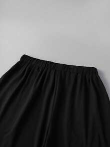 Men's Solid Color Shorts, Versatile Sports Shorts, Suitable For Fitness, Sports - Black - View 4