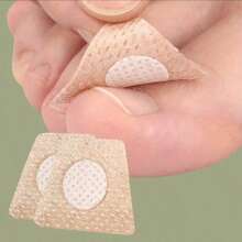 16/32/64 Patches Of Foot Care Patches Can Be Used Day And Night,No Glue Nail Stickers