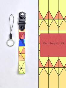 1 Pc 2-In-1 Detachable Halter And Wristlet Mobile Phone Lanyard - Multicolor - View 13