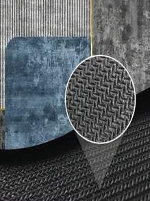 1 pieza [¡Nueva alfombra de diatomita!] "Limpieza lavable" ¡Alta tecnología! Los estampados permanecen brillantes después de 20 lavados a máquina o a mano. Antideslizante para el baño. Alfombra suave para el lado de la cama, felpudo de cocina, telón de fondo fotográfico para la sala de estudio. ¡Una sola alfombra cubre todos los escenarios del hogar!