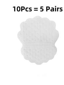 10/50Pcs(10Pcs/Pack) Invisible Underarm Sweat Pads Odor Control & Anti-Stain Gym Office Essential - Multicolor - View 6