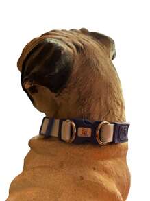 American Style Silk Neck Collar With Two Ring Closure And Strong Nylon Clasp