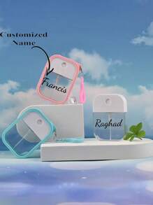 Customized Perfume, Alcohol Bottle, Portable Toner Bottle, 50ml, Multi-Color Card, Spray Bottle - Plus Protective Sleeve - Can Be Used To Send To Friends And Relatives
