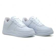 Women's White Sneakers Casual For Everyday Modern Comfortable - White - View 5