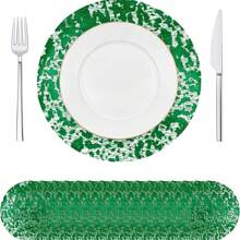 Disposable Gold Foil Placemats, Suitable For Various Party Decorations