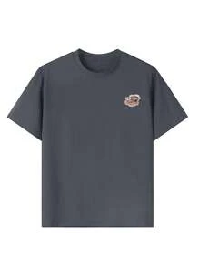 [Popeye Collab] 1 Pc Boys Casual Graphic Crew Neck Short Sleeve T-Shirt, Summer Student Youngster Apparel - An Eye-Catching T-Shirt That Brings Joy And Happiness To Every Child!