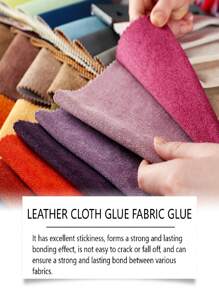 Bestselling Multipurpose Fabric Glue - Repair Clothing, Patterns, Holes, Leather, Shoe Insoles. Provides Excellent Adhesive Strength For High-Strength And Long-Lasting Bonding. Increases Gel Elasticity To Accommodate Fabric's Dynamic Changes And Prevent Cracking. Promotes Rapid Curing To Improve Work Efficiency. A Must-Have For Household.